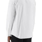 Valentino garavani camicia in popeline con patch fiore