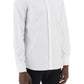 Valentino garavani camicia in popeline con patch fiore