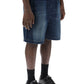 Valentino garavani light denim shorts