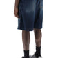 Valentino garavani light denim shorts