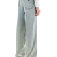 Valentino garavani oversized jeans with v detail