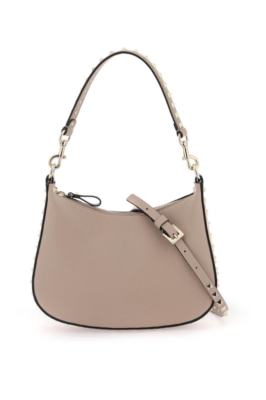 Valentino garavani rockstud small hobo bag