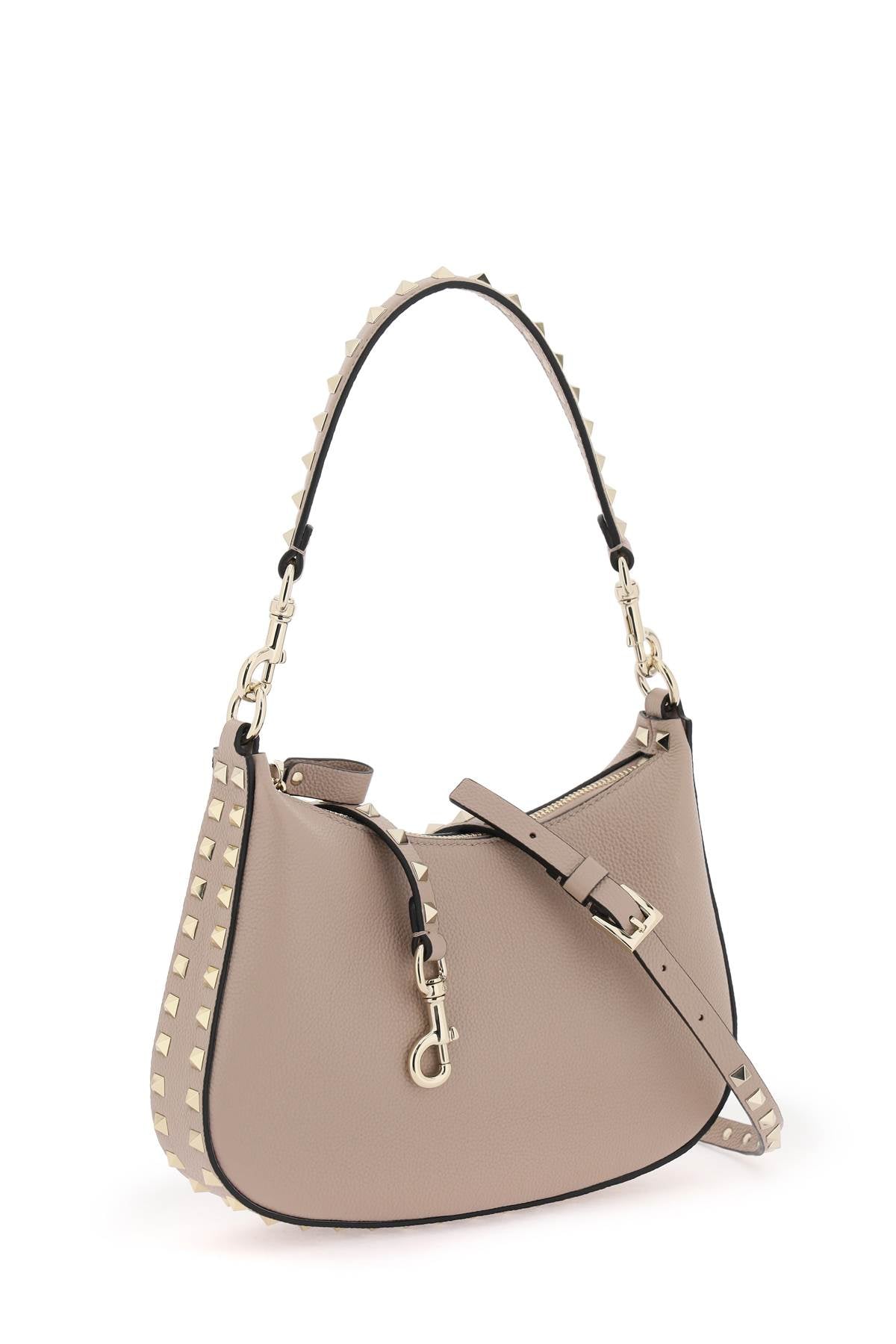 Valentino garavani rockstud small hobo bag