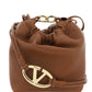 Valentino garavani mini vlogo bucket bag with pouf