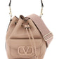 Valentino garavani leather locò bucket bag
