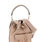 Valentino garavani leather locò bucket bag