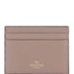 Valentino garavani rockstud leather card holder