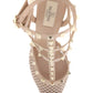 Valentino garavani mesh rockstud pumps with crystals
