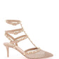 Valentino garavani mesh rockstud pumps with crystals