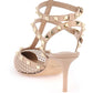 Valentino garavani mesh rockstud pumps with crystals