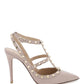 Valentino garavani rockstud slingback pumps