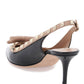 Valentino garavani rockstud slingback pumps