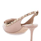 Valentino garavani rockstud slingback pumps
