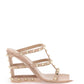Valentino garavani cut-out wedge mules with