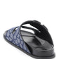 Valentino garavani denim vlogo toile iconographe slides