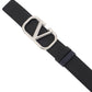 Valentino garavani leather vlogo signature reversible belt