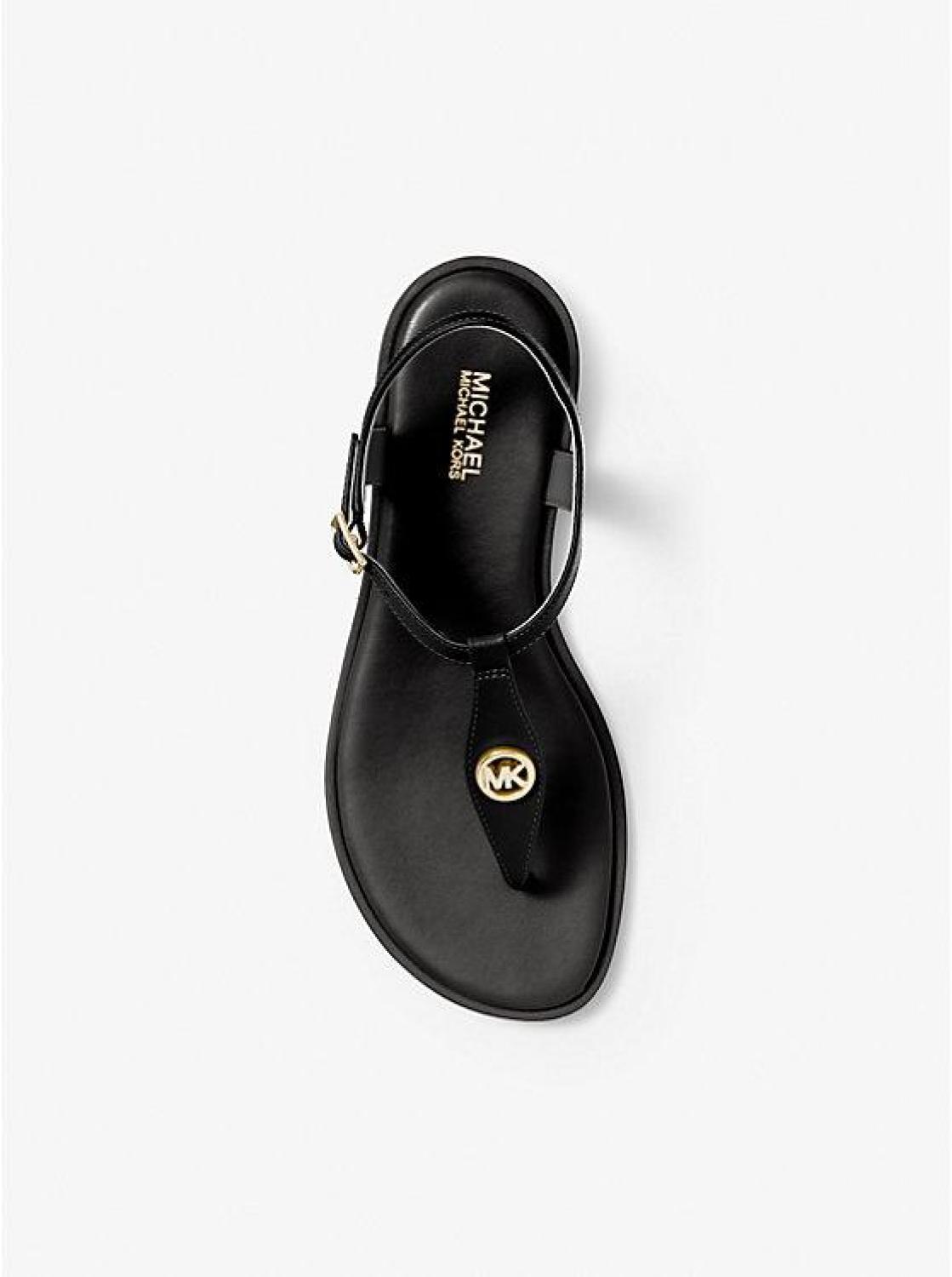 Mallory Leather T-Strap Sandal