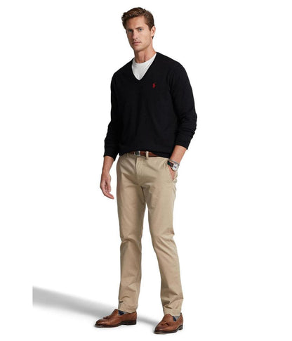 Cotton V-Neck Sweater