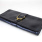 Gucci Women's Soft Stirrup Python Clutch Evening Bag Large