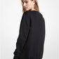 Logo Organic Cotton Blend Sweatshirt