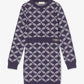 Empire Logo Print Sweater Dress