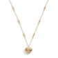 Cubic Zirconia Signature Quilted Heart Pendant Necklace