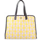 Morley Large Tote Bag In Frozen Lilac Chartreuse
