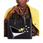 Manhattan Martini Embellished Fabric Small Tote
