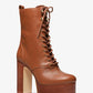 Natasha Leather Platform Boot