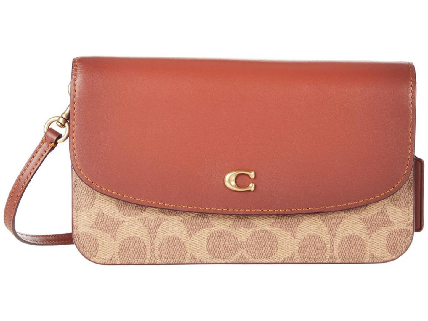 Coated Canvas Signature Hayden Crossbody