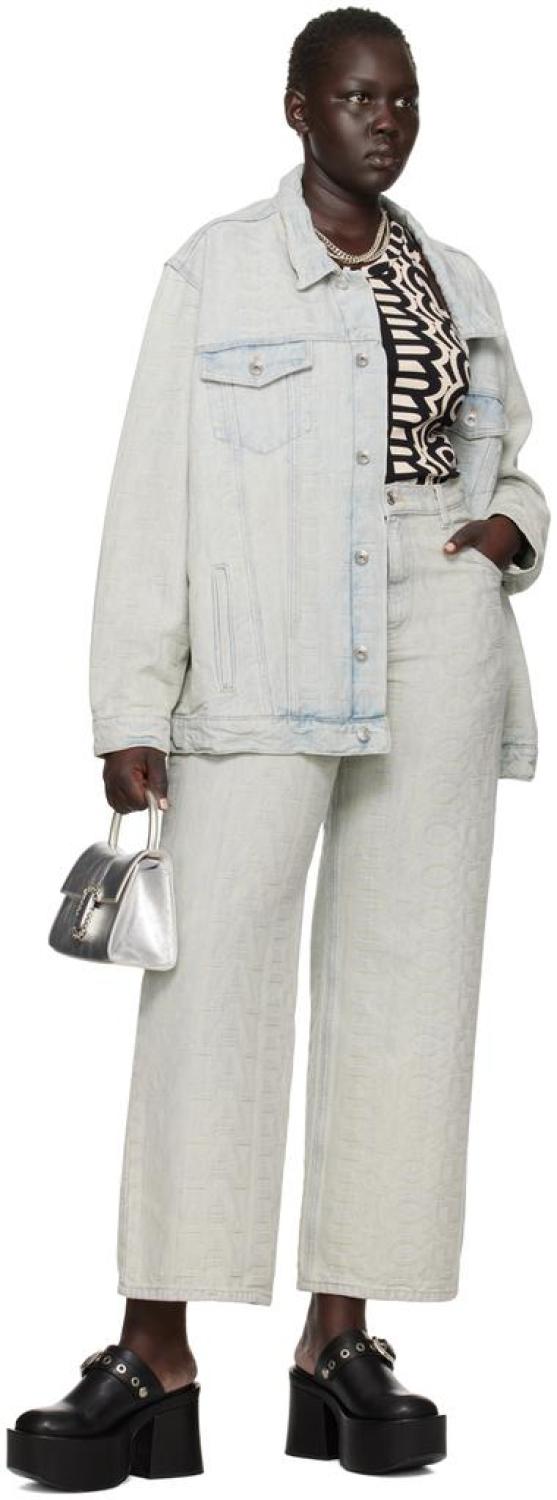 Blue 'The Monogram' Jeans