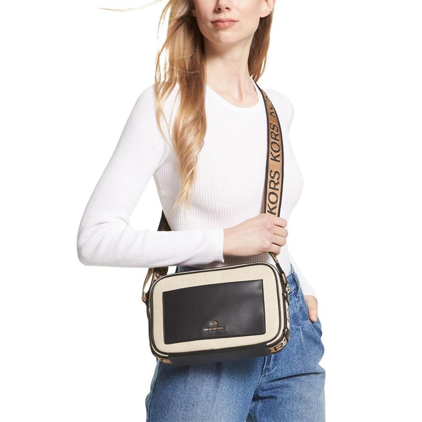Maeve Large East West Pocket Crossbody