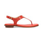 Women's MK Plate Flat Thong Sandals