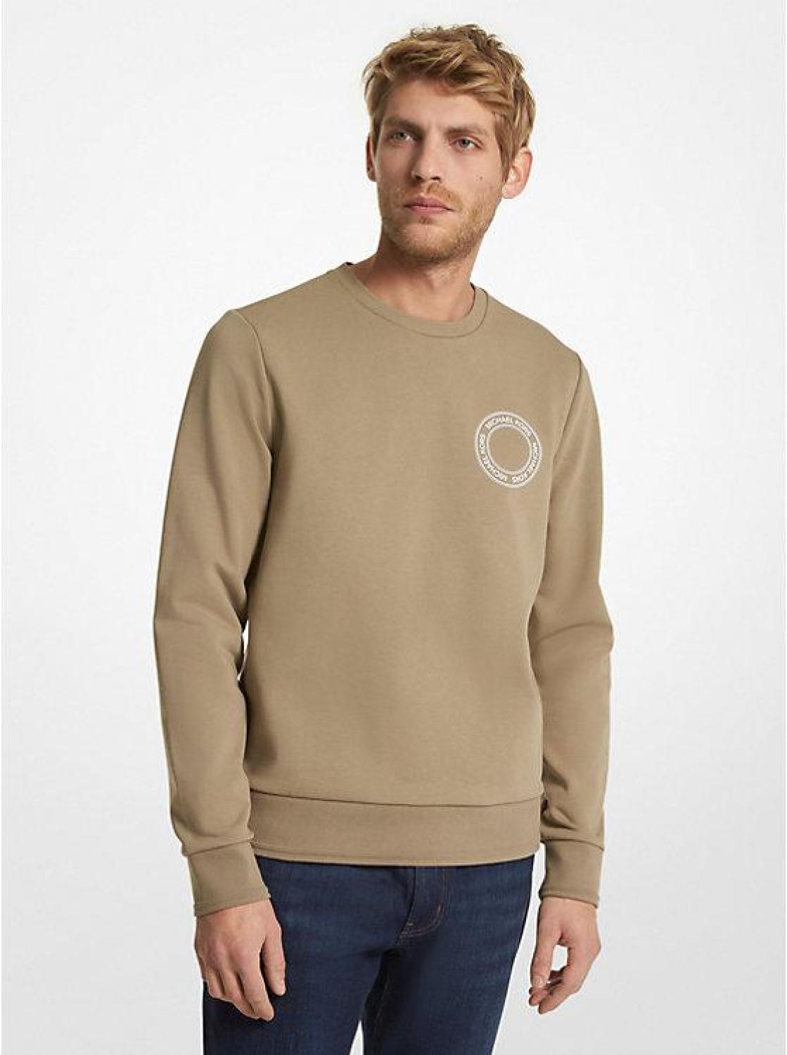 Logo Print French Terry Blend Sweatshirt