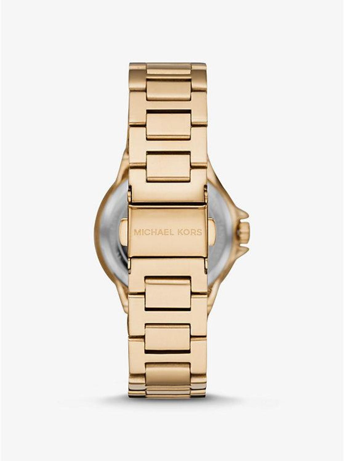 Mini Camille Pavé Gold-Tone Watch