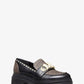 Parker Studded Leather and Logo Loafer
