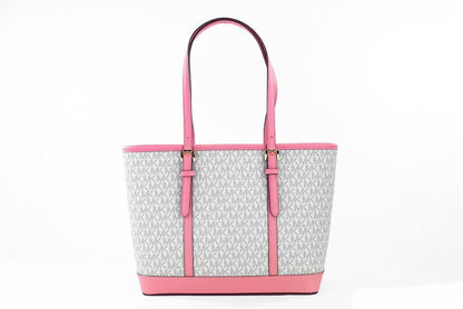 Michael Kors Jet Set Travel Small Primrose multi PVC Shoulder Tote Handbag Women's Purse