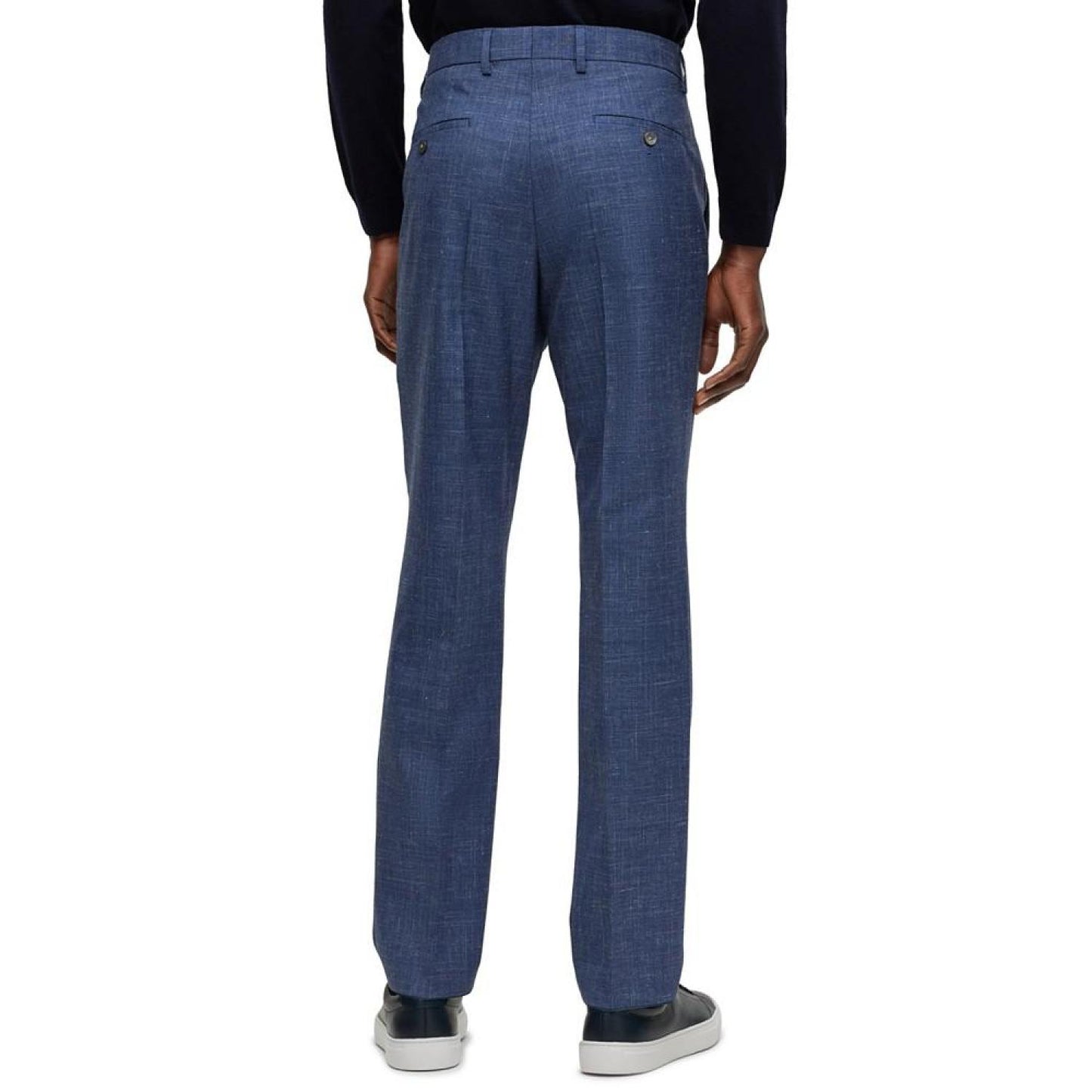 Men's Slim-Fit 2 Piece Wool Suit
