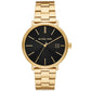 Men's Blake Three-Hand Date Gold-Tone Stainless Steel Watch 42mm