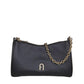 Furla Logo Plaque Zipped Tote Bag