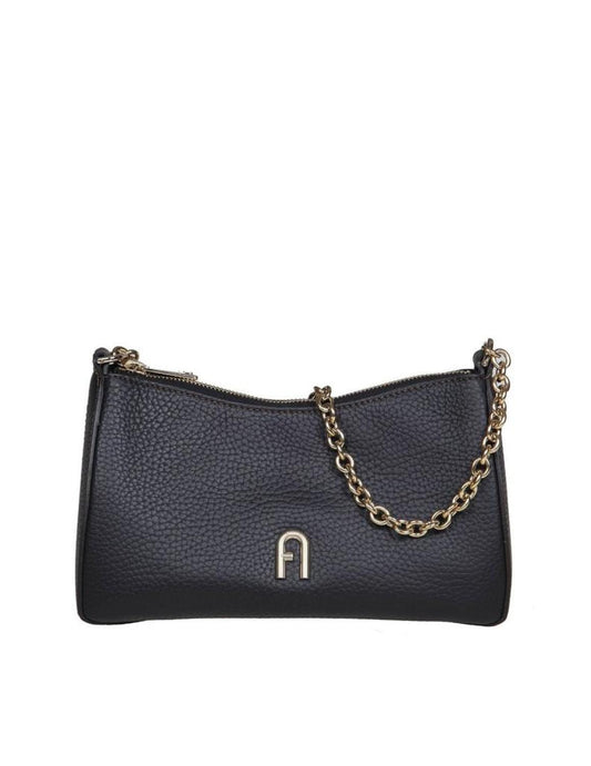 Furla Primula Logo Plaque Chain-Linked Shoulder Bag