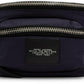 Navy 'The Biker Nylon Belt Bag' Pouch