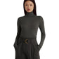Silk-Blend Turtleneck