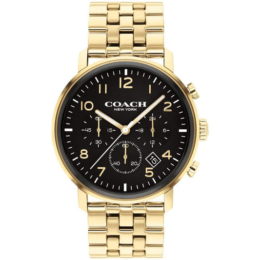 Men's Harrison Gold-Tone Bracelet Watch 42mm