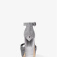 Porter Glitter Chain-Mesh Platform Sandal