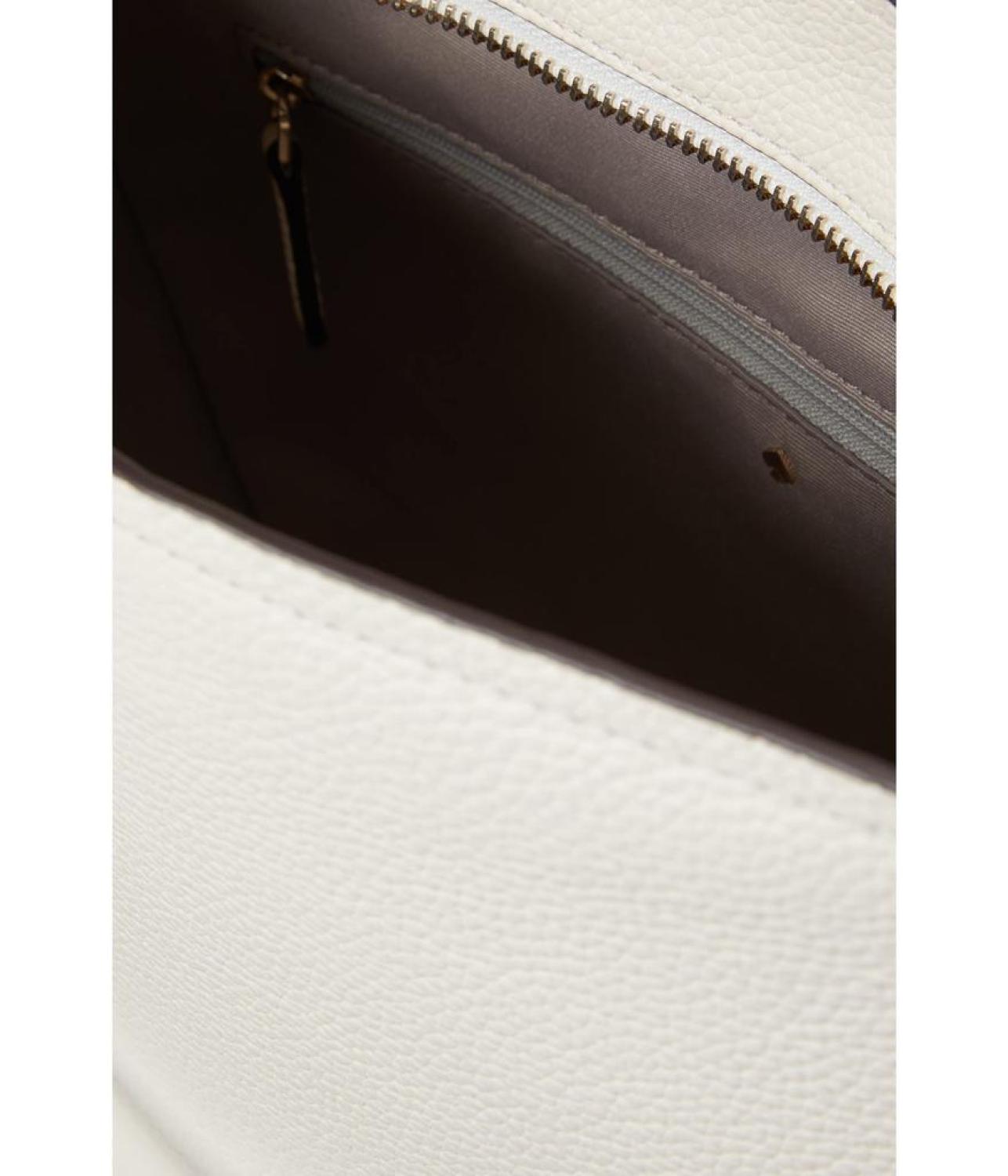 New Core Pebble Color-Blocked Pebbled Leather Large Hobo Bag