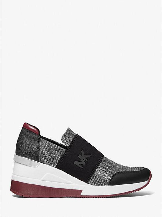Felix Glitter Chain-Mesh Trainer