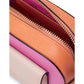 Ava Colorblocked Pebbled Leather Crossbody