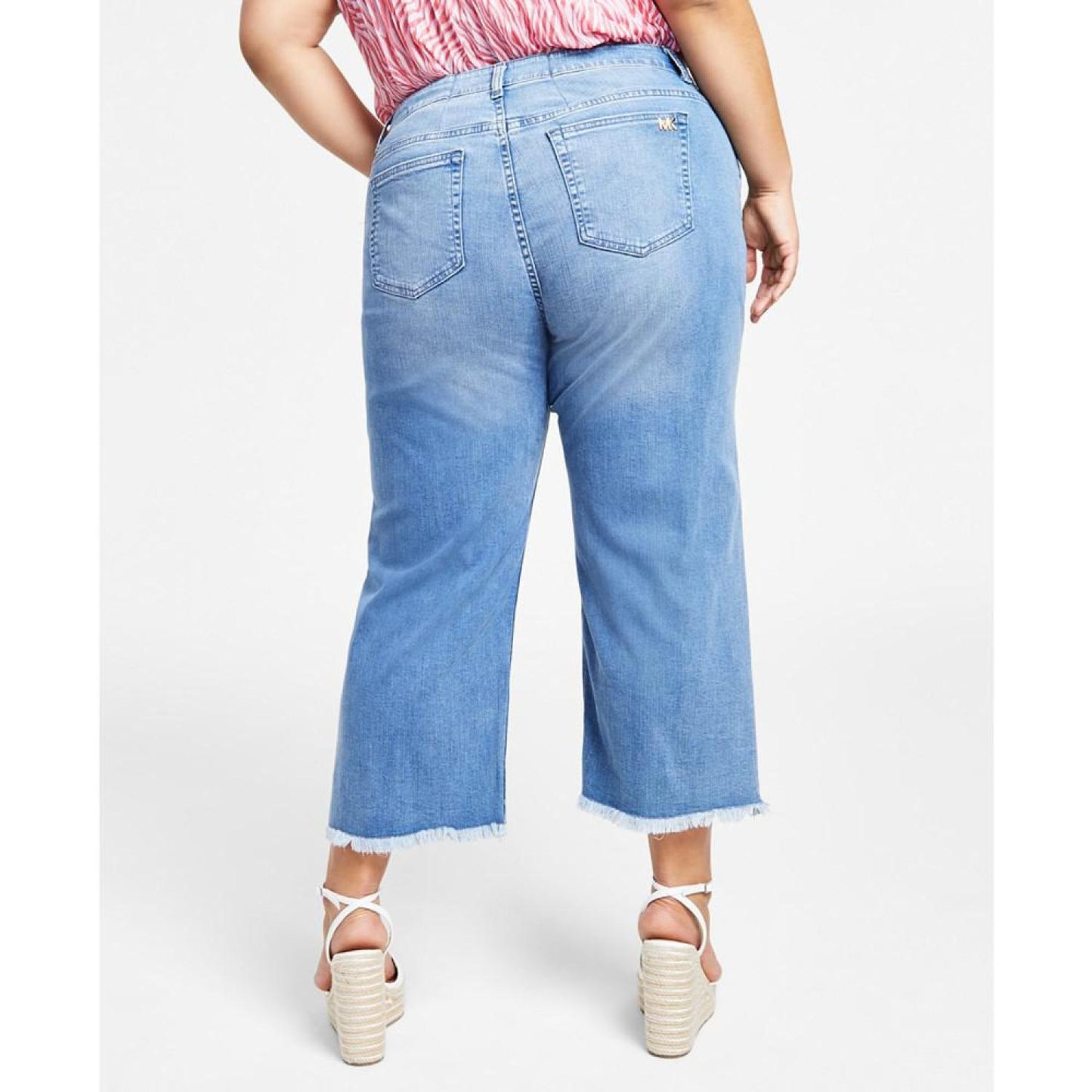Plus Size High Rise Cropped Selma Jeans