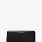 Large Pebbled Leather Continental Wallet